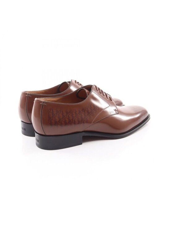 Dior Loafers Leather Brown main image 8